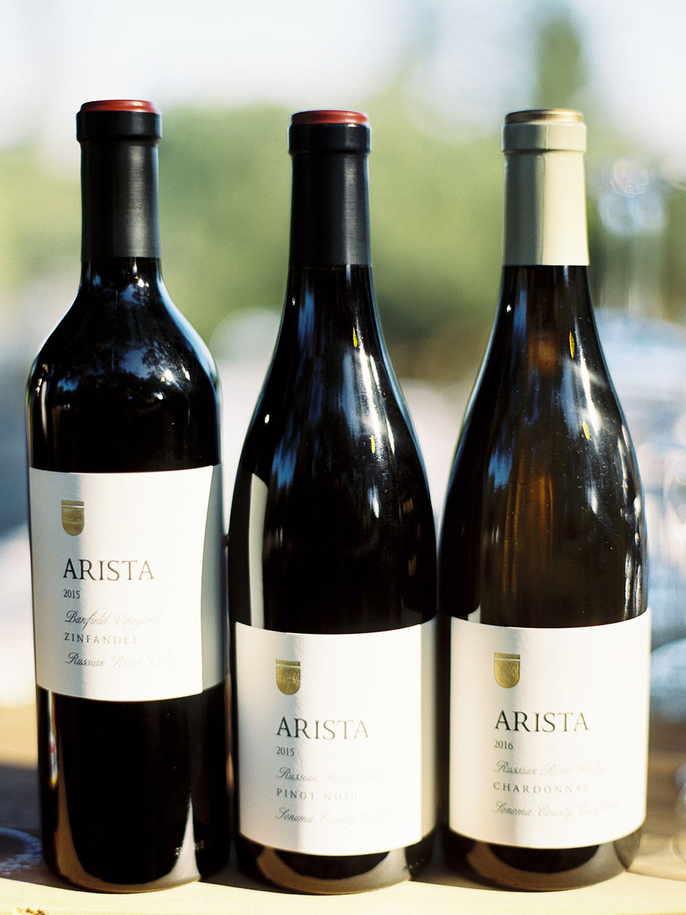 Arista Winery Weddings Wine